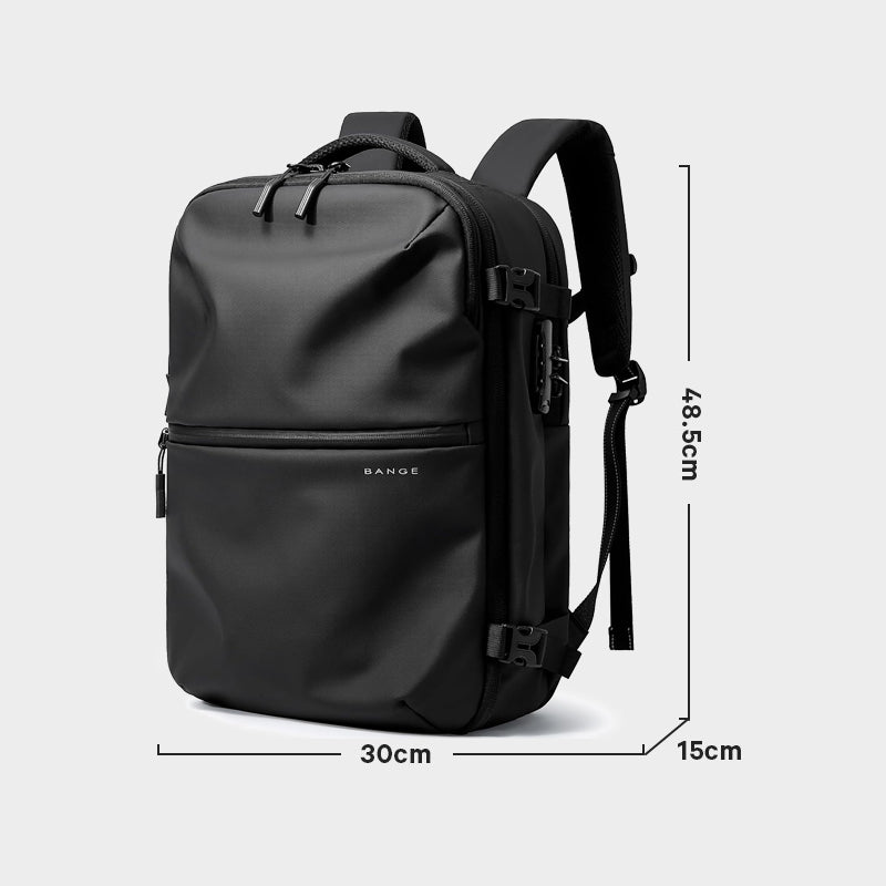 Dimensions Diagram of the 20L Anti-Theft Business Travel Backpack
