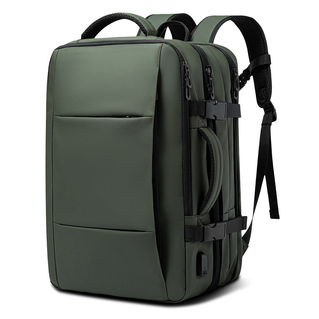 45L Expandable Travel Backpack – Green