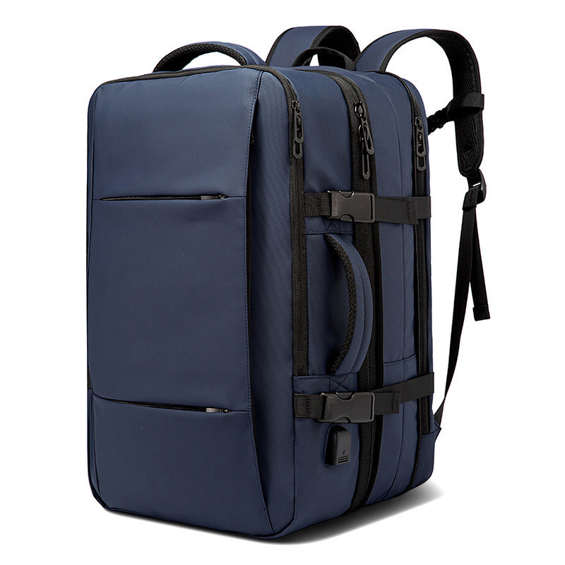 45L Expandable Travel Backpack (Blue)