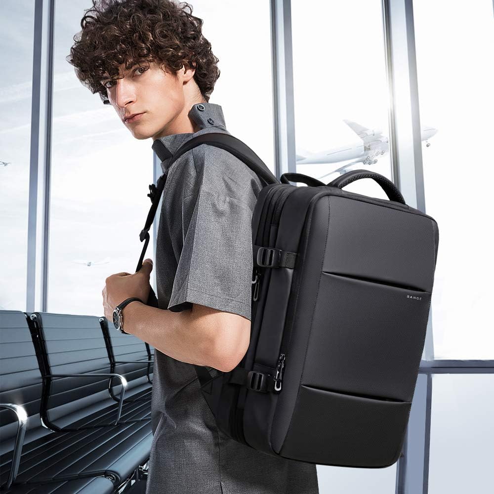 45L Expandable Travel Backpack – Model Showcase