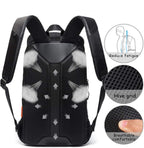Men's Waterproof Laptop Travel Backpack with Breathable Carrying System