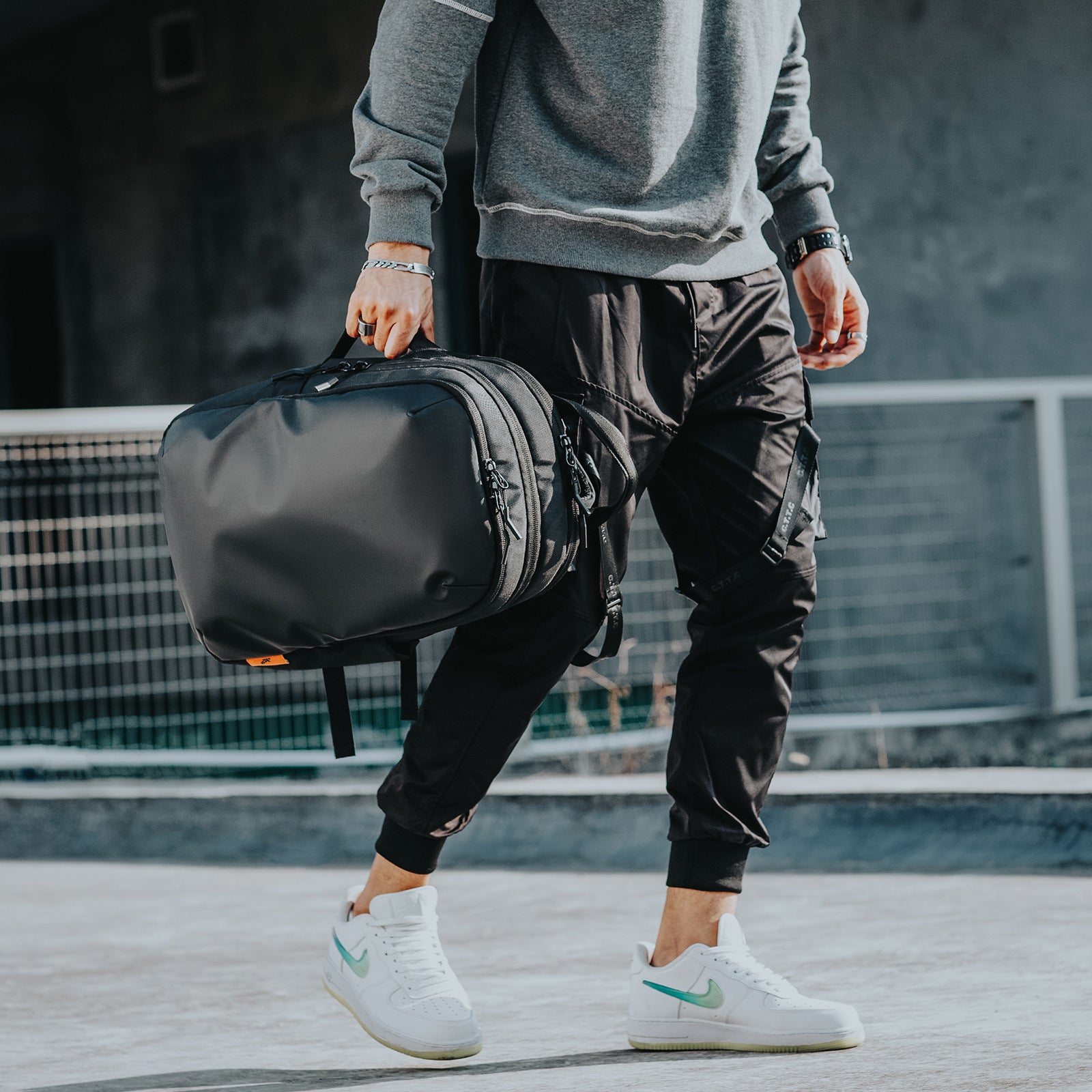 Side-Carry Business/Travel Laptop Backpack