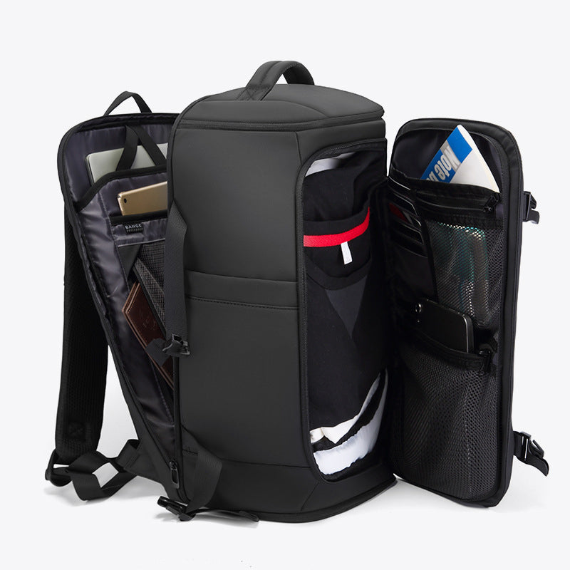 Showcase of the 35L Sport-Touring Backpack's Compartments