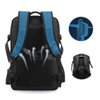 50L Expandable Aviation Carry-on Backpack with Comfortable Suspension System