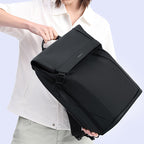 3D view of an anti-theft commuter backpack