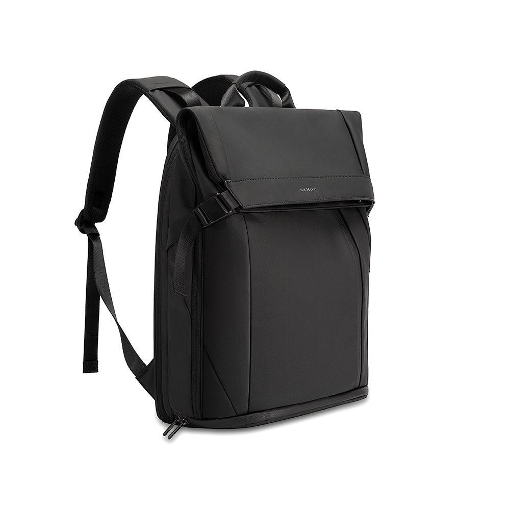 Side view of the anti-theft commuter backpack