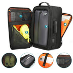 Expandable 45L Vacuum-Compression Backpack: Product Highlights