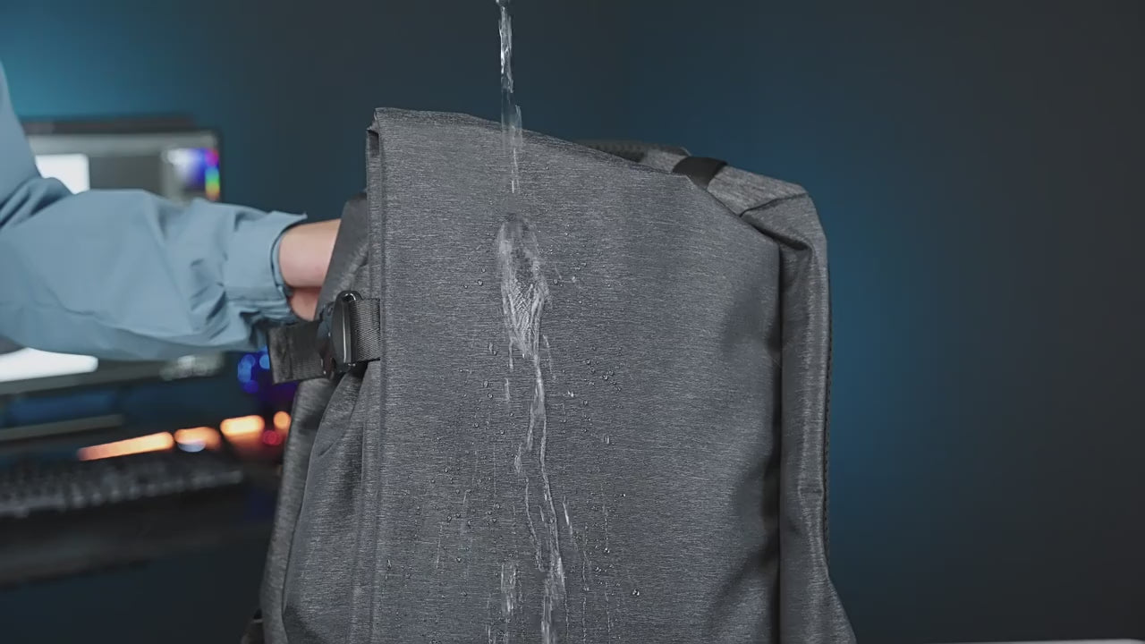 Anti-theft outdoor backpack demonstration video