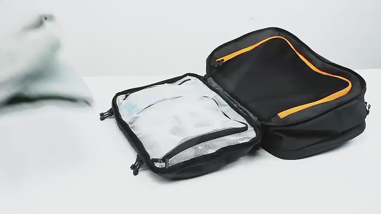 Demonstration video of the 20L anti-theft business travel backpack